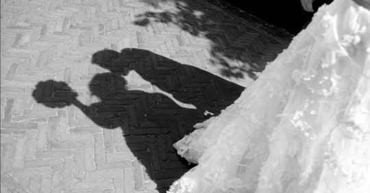 shadow of married couple